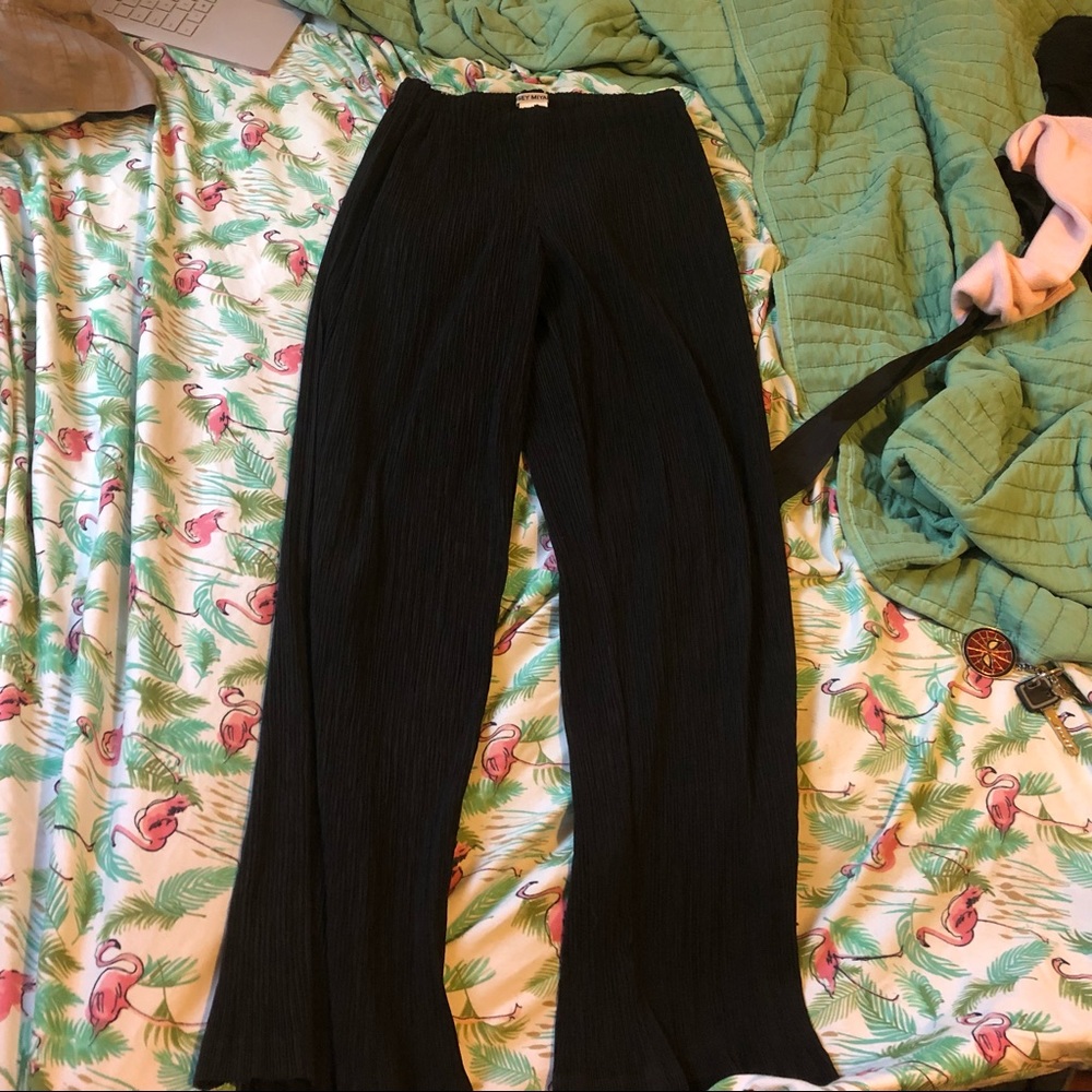 Issey Miyake Pleats Please Black Pants